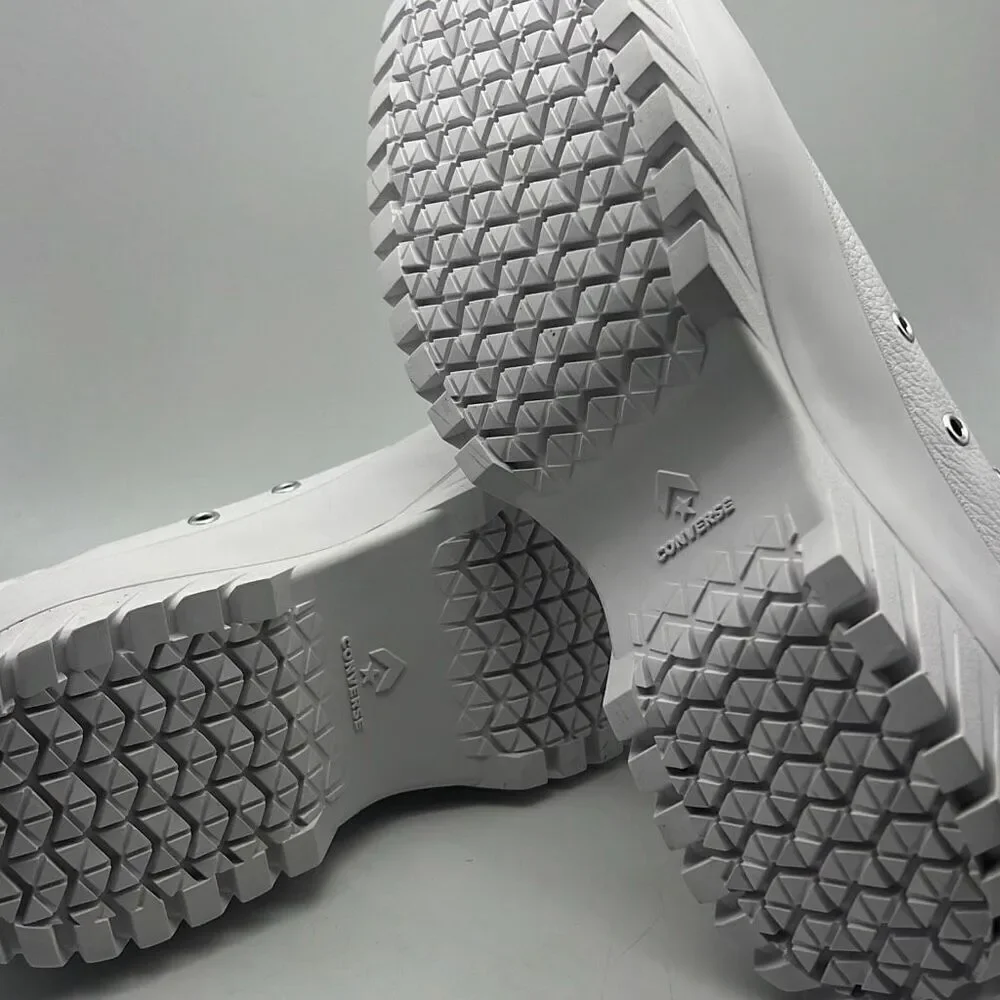 Converse Chuck Taylor All Star Leather Lugged 2.0 White Sneakers Men 8.5 / W10.5 - Picture 9 of 9